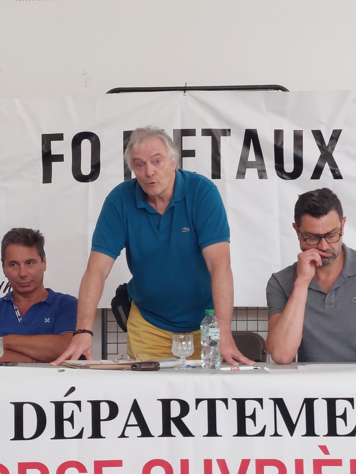 Assemblée Générale FO Val de Seine du 06 septembre 2024