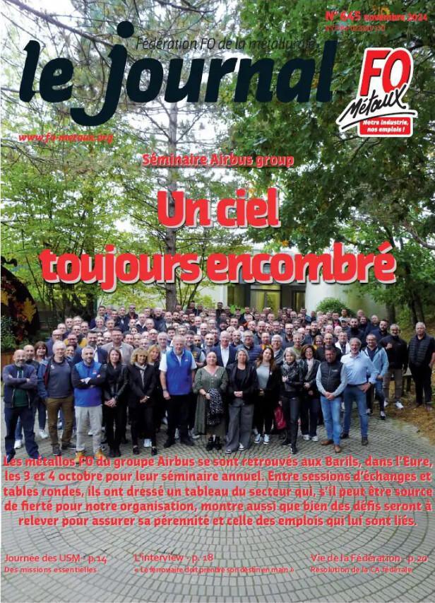 Journal FO METAUX Novembre 2024