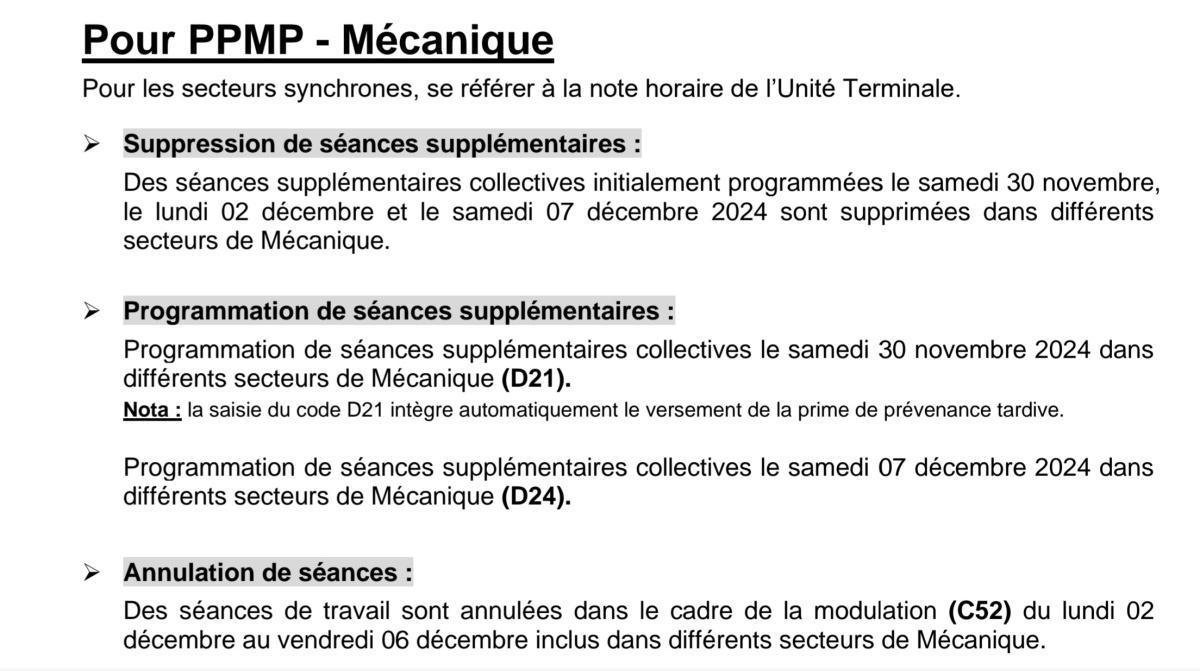 CSE EXTRA DU 27 NOVEMBRE 2024