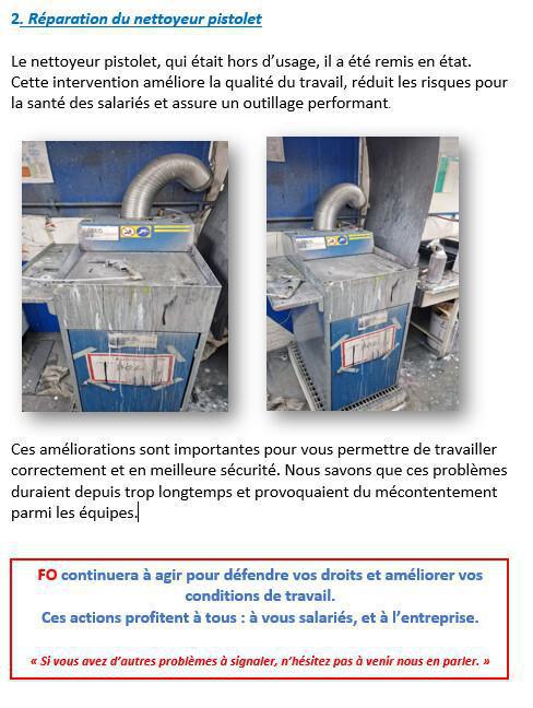 INTERVENTION AU BTU