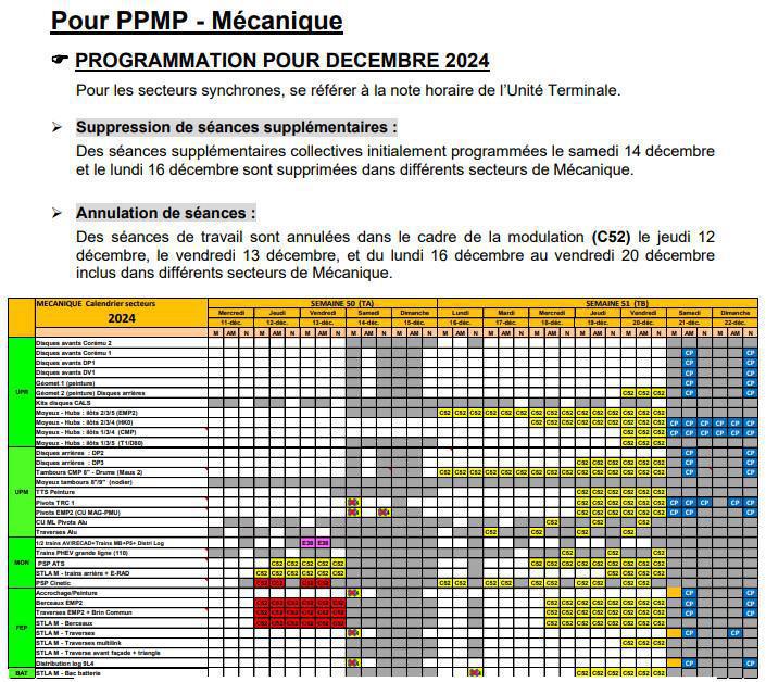MU: CSE EXTRA DU 11 DECEMBRE 2024