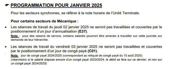 MU: CSE EXTRA DU 11 DECEMBRE 2024