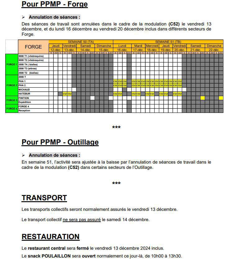 MU: CSE EXTRA DU 11 DECEMBRE 2024