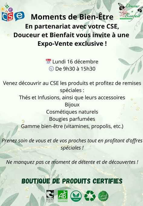 CSE: Offre "Bien-être" à ne pas rater !