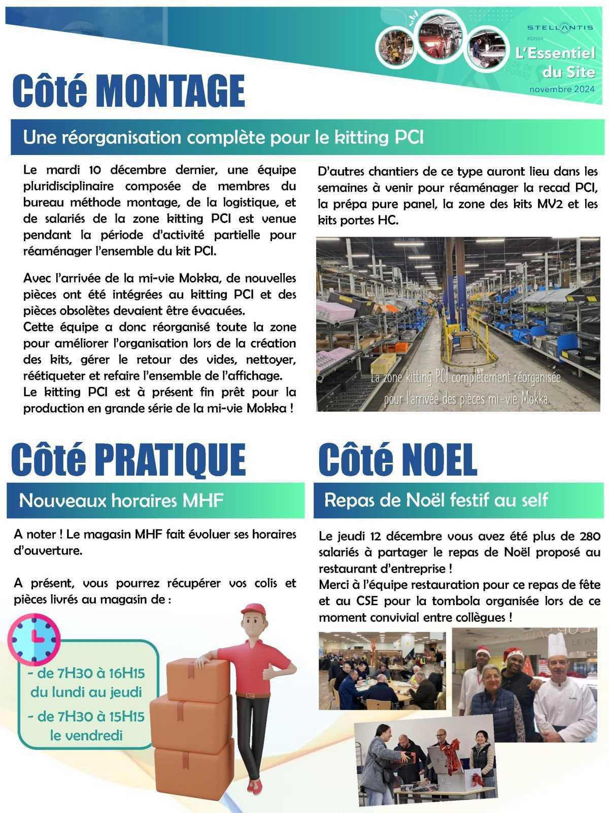 L'essentiel de décembre du site de Poissy