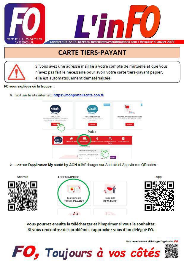Carte tiers-payant