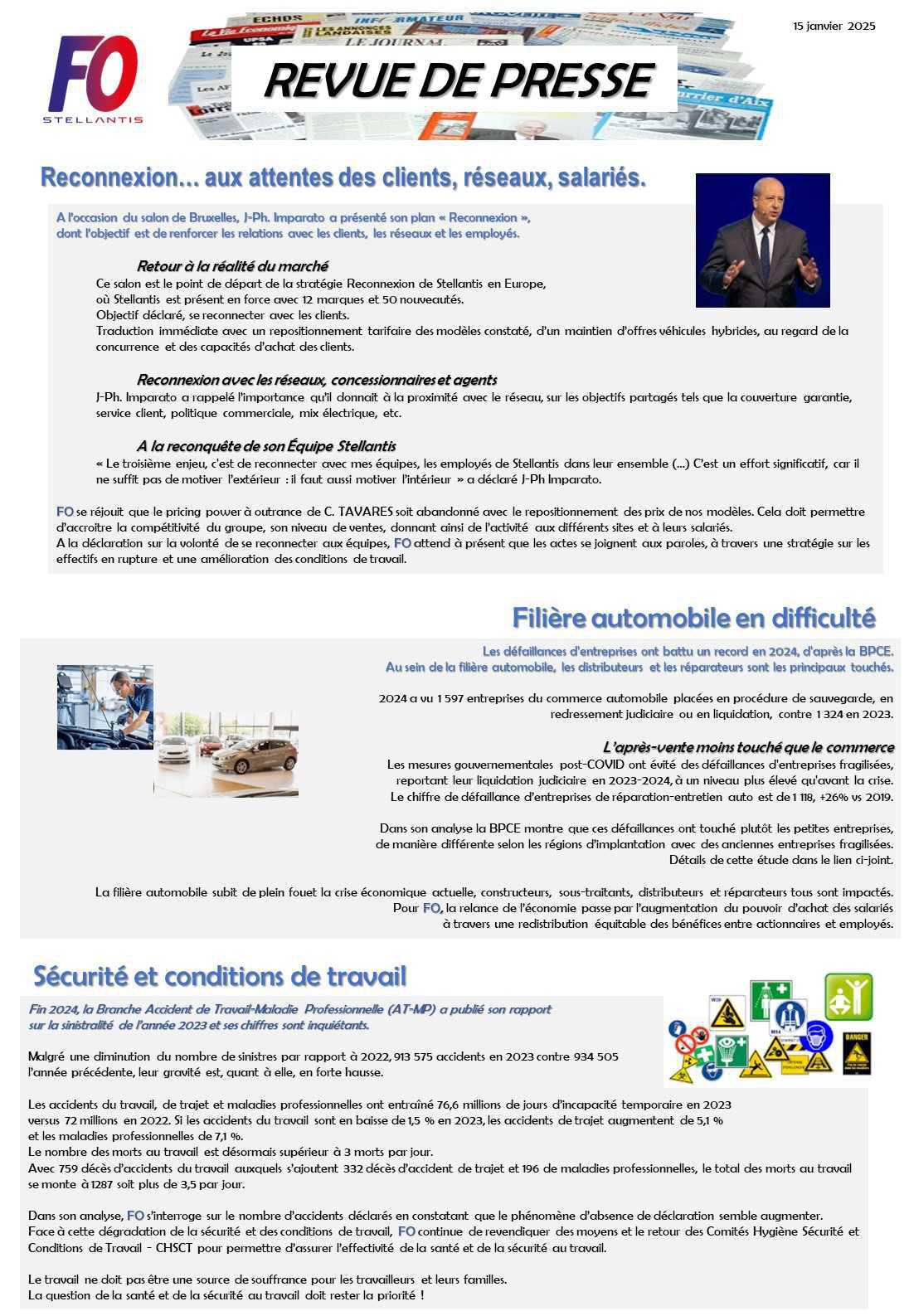 Revue de presse