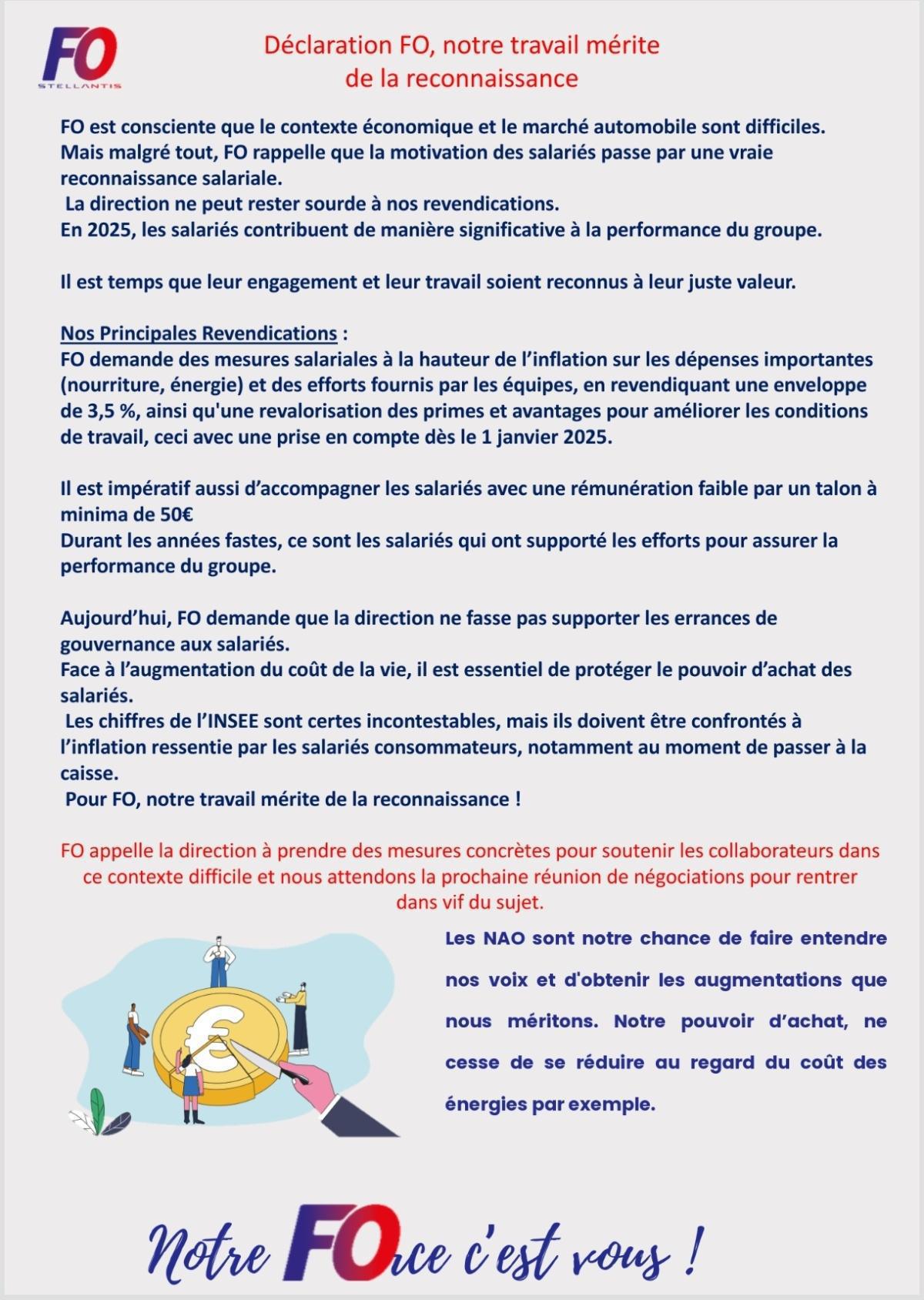 NAO , Bilan de la première réunion !