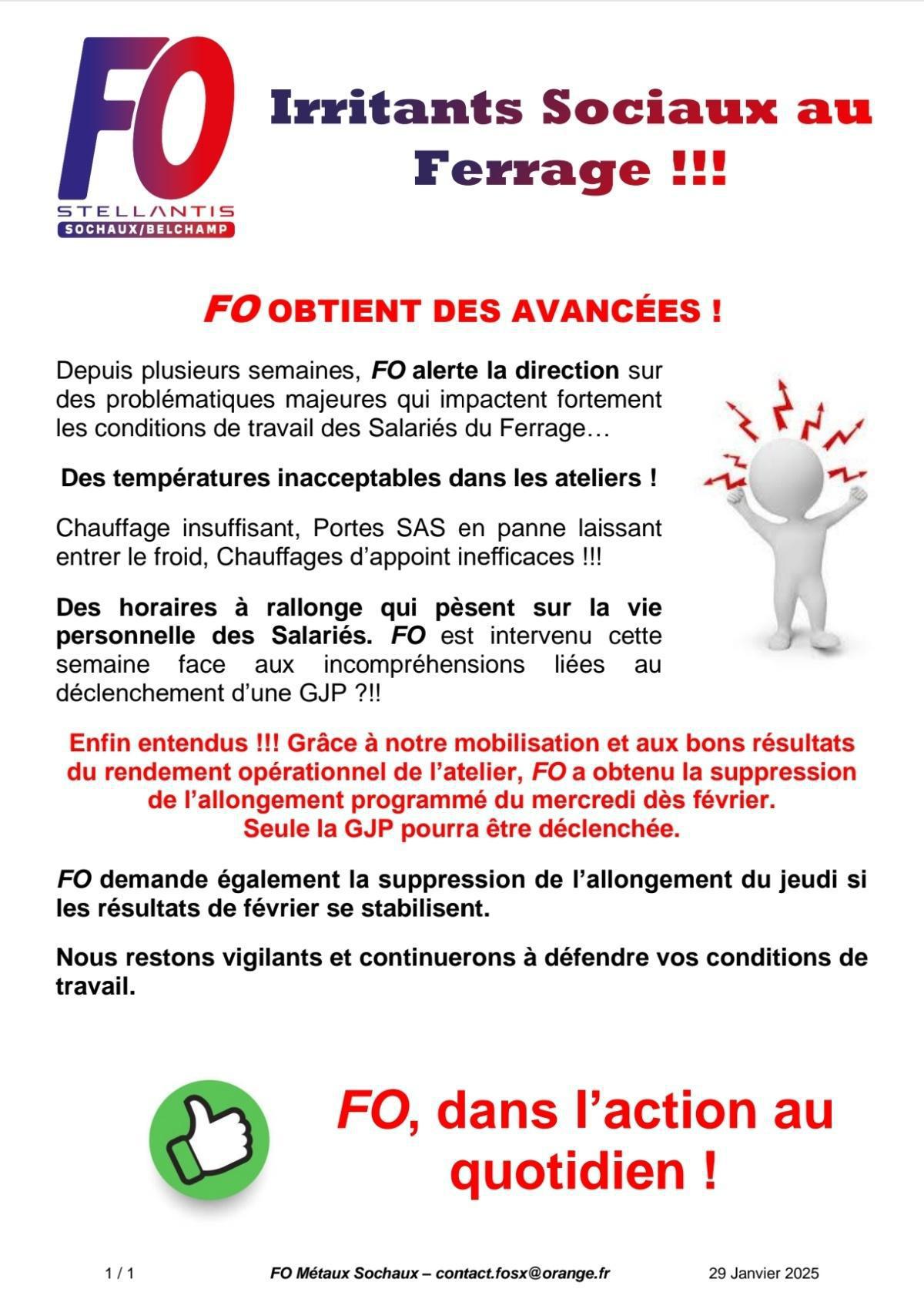 IRRITANTS SOCIAUX
