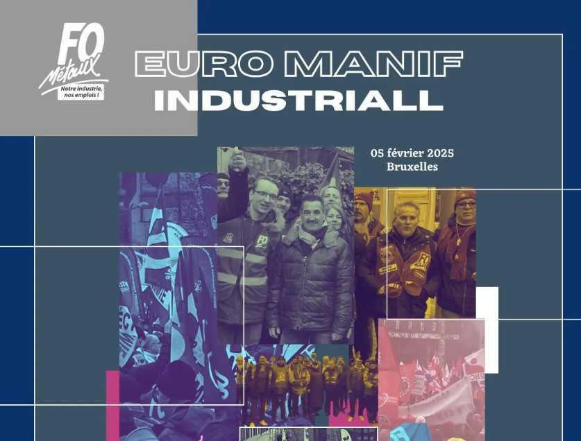 Près de 3 000 syndicalistes venus de toute l’Europe se sont retrouvés le 5 février à Bruxelles à l’appel d’IndustriALL European