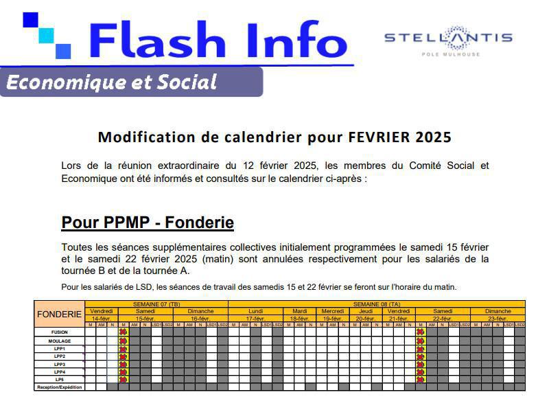 MU: CSE extra du 12.02.2025