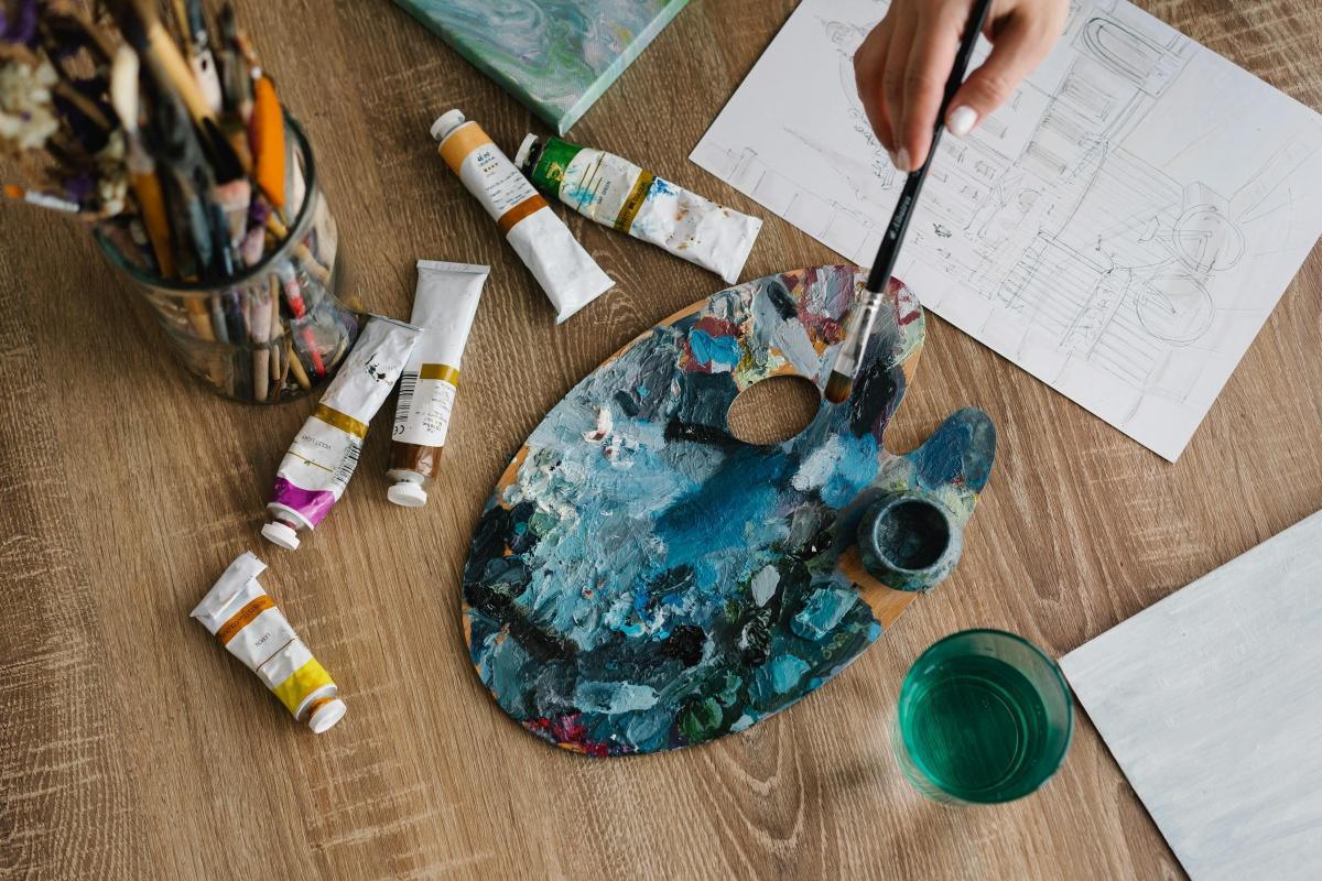 "Un artiste peintre dans nos mur🎨🖌️🖼️" 