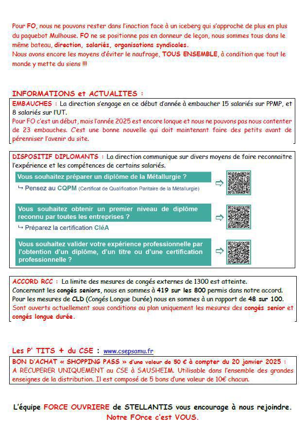 MU: CSE ORDINAIRE JANVIER 2025