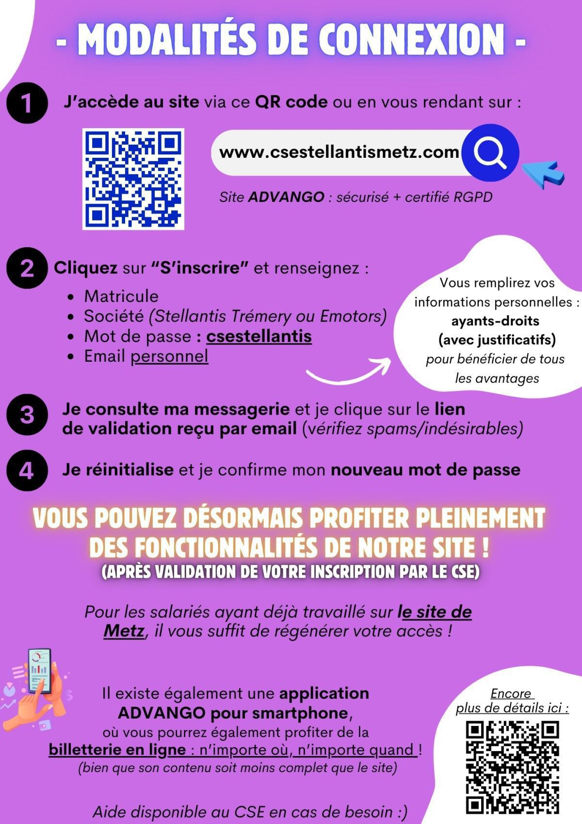 NOUVEAU SITE DU CSE