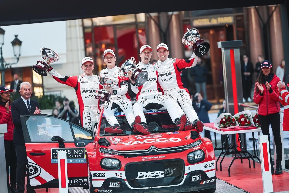 La C3 Rally2 s'impose en principauté!