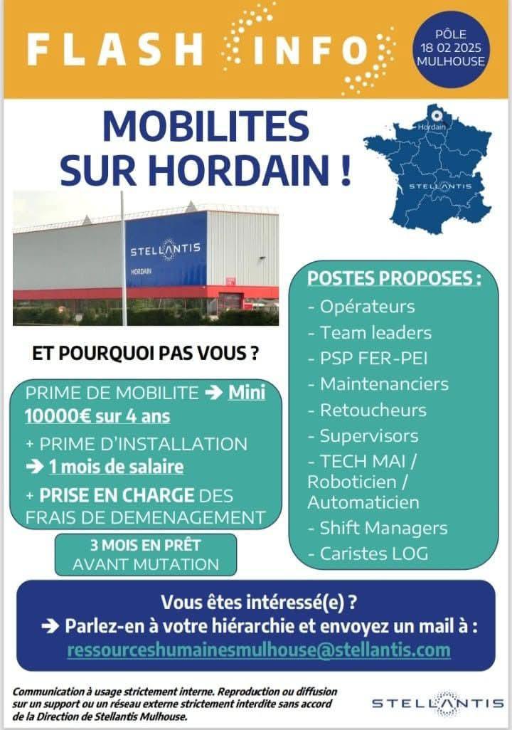 MOBILITES SUR HORDAIN