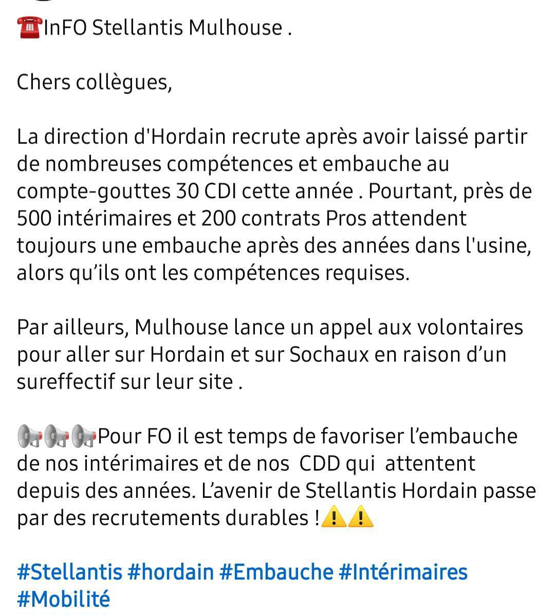 MOBILITES SUR HORDAIN