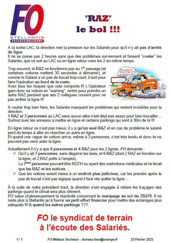 '' RAZ '' le BOL !!! 