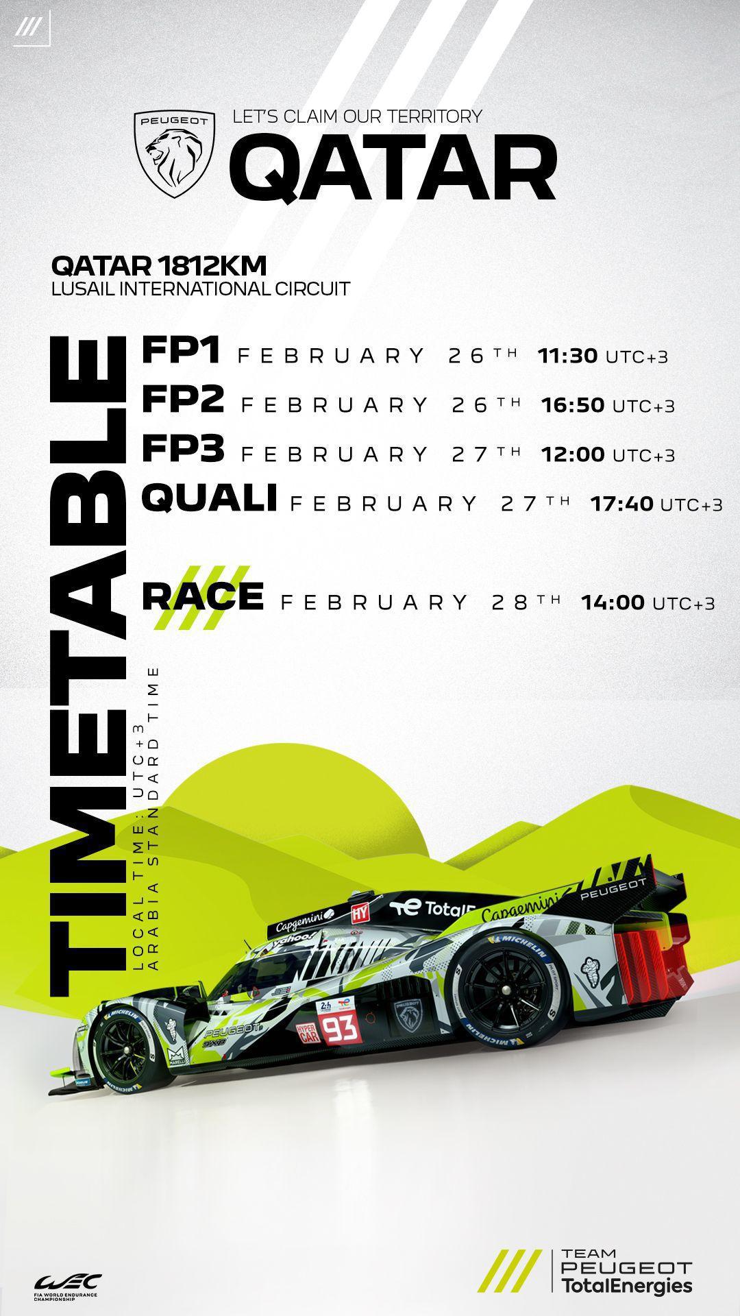Votre programme du weekend au Qatar