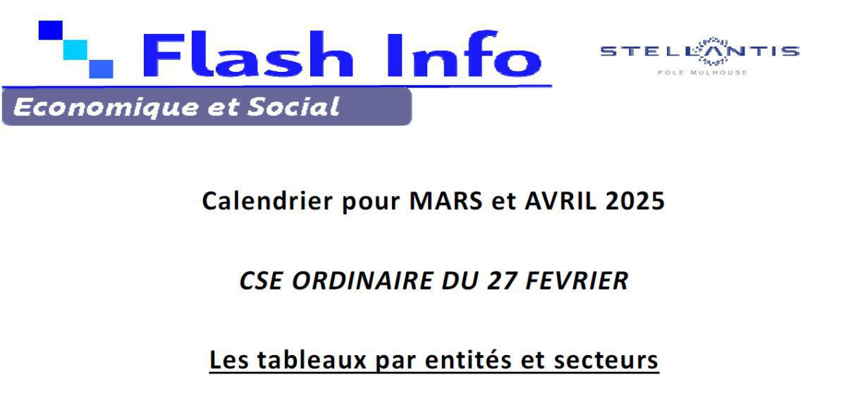 MU: CSE ORDINAIRE FEVRIER 2025