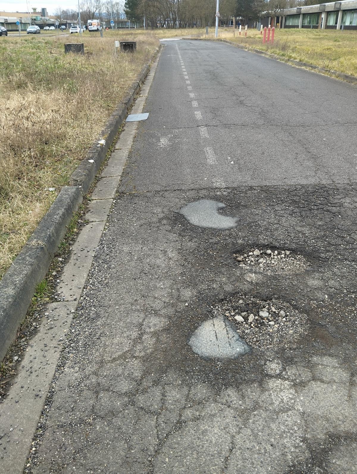 Remise en état voie piétonne