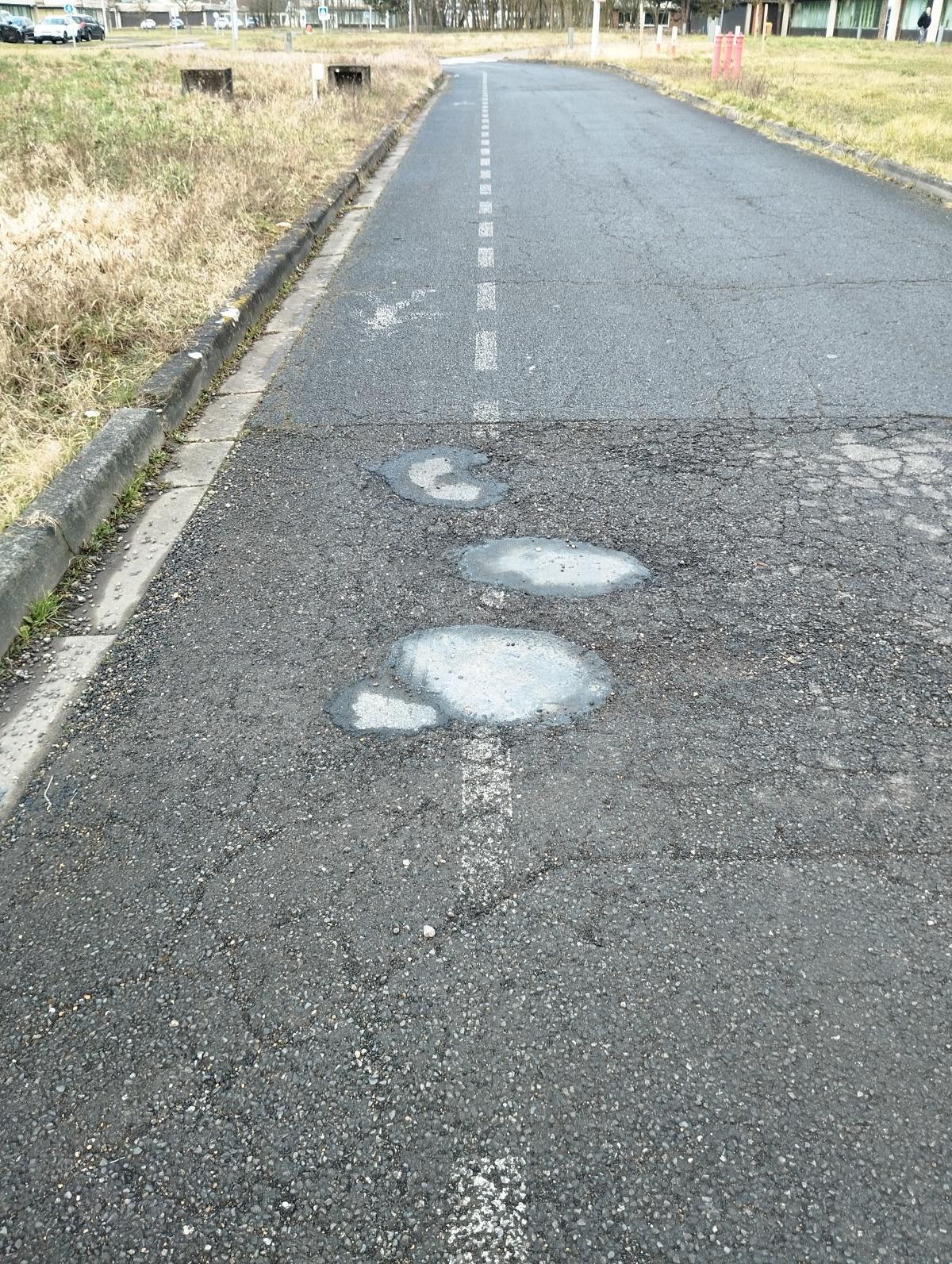 Remise en état voie piétonne
