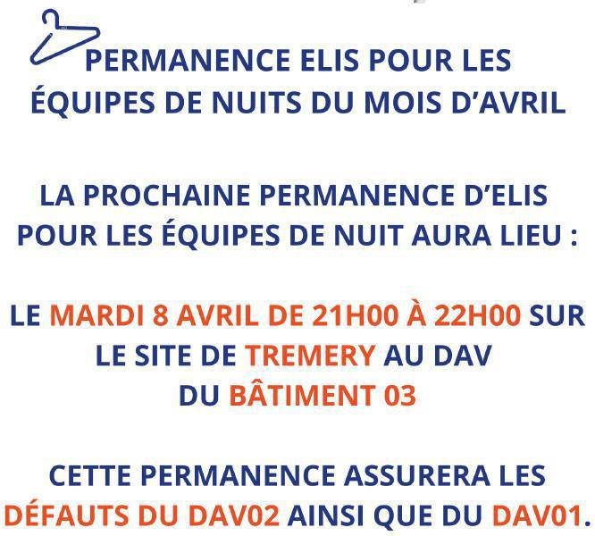 Permanence ELIS
