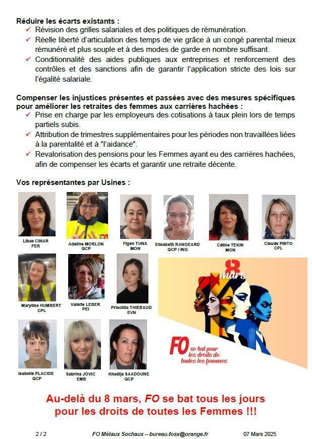 8 Mars : Journée Internationale des Droits des Femmes