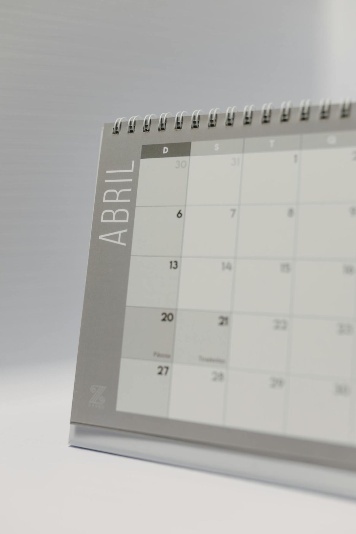 AGENDAS D'AVRIL