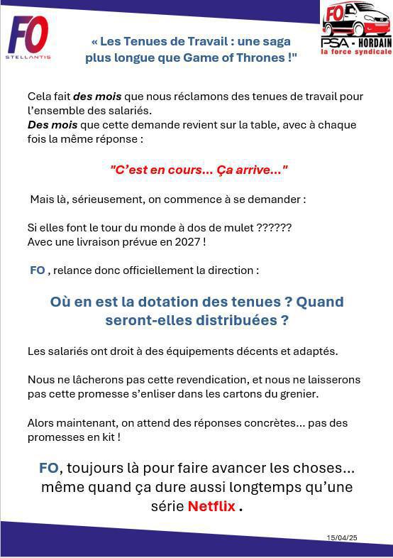 "Les tenues de travail : bientôt la saison 8 ( le dénouement🙏 ) "🎬
