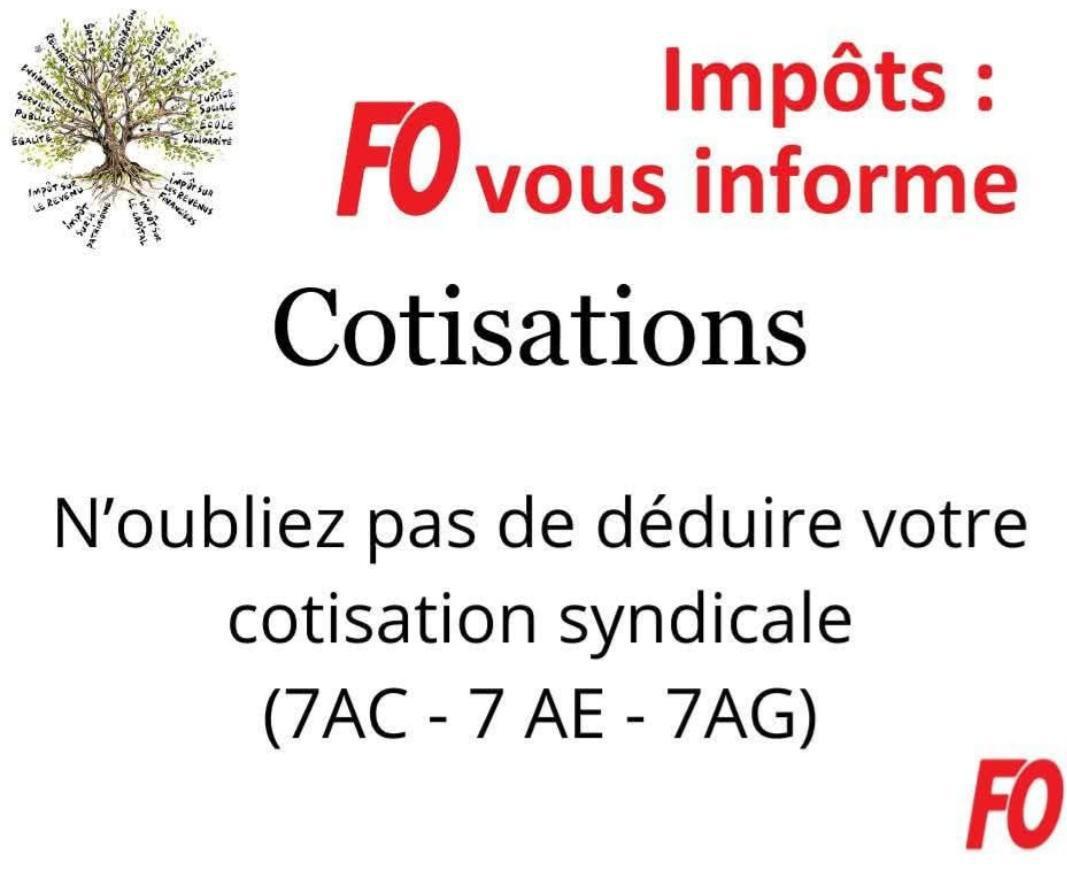 ⚠️Impôts : N'oubliez pas de déduire votre cotisation 💡 