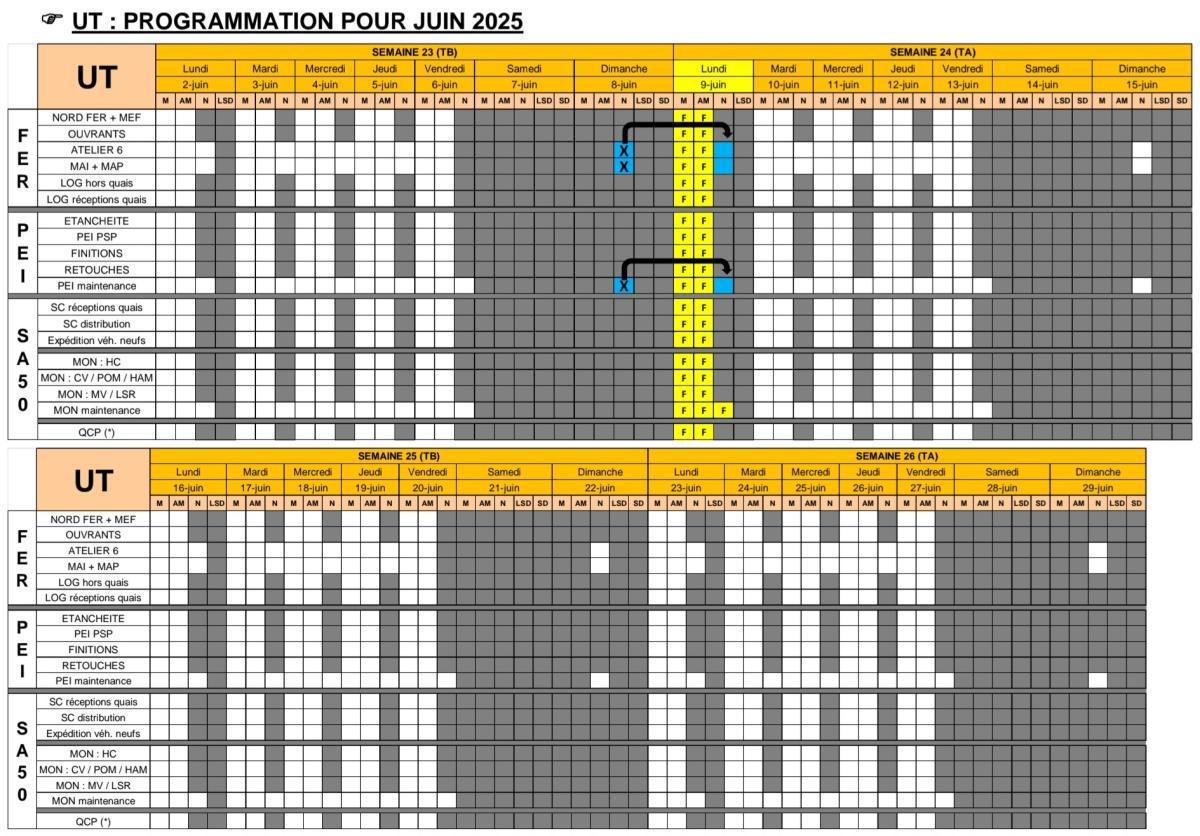 MU: NOTE HORAIRE CSE ORDINAIRE AVRIL 2025