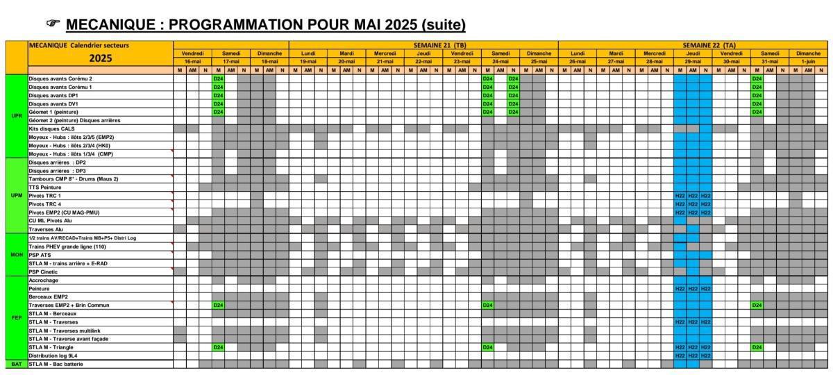 MU: NOTE HORAIRE CSE ORDINAIRE AVRIL 2025