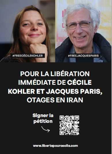 Rassemblement pour Cécile Kohler et Jacques Paris le 7 mai à Nancy