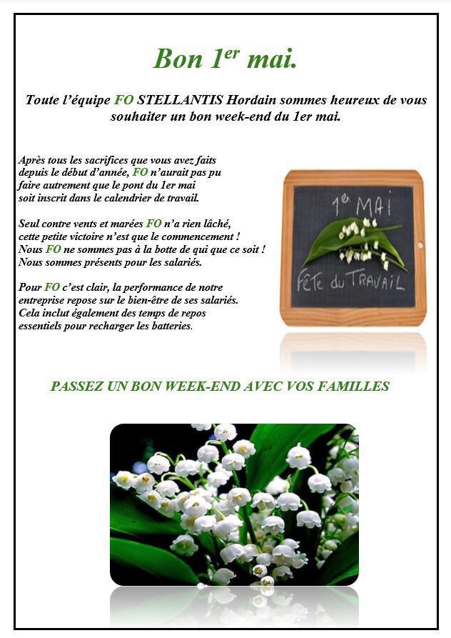 Tract du 29 avril 2025 