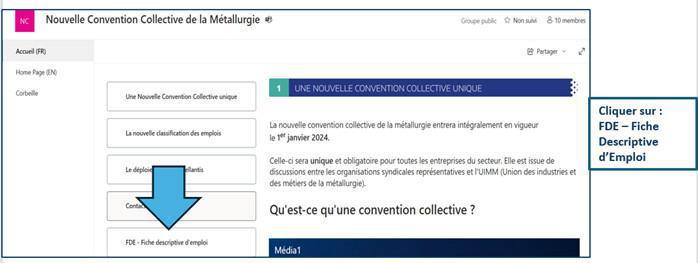 TUTO : Accéder au catalogue des Fiches Descriptives d’Emploi FDE
