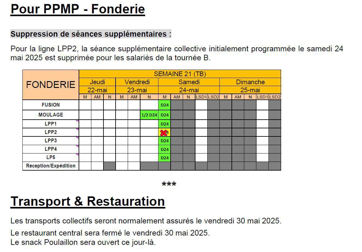 MU: CSE extra du 21.05.2025
