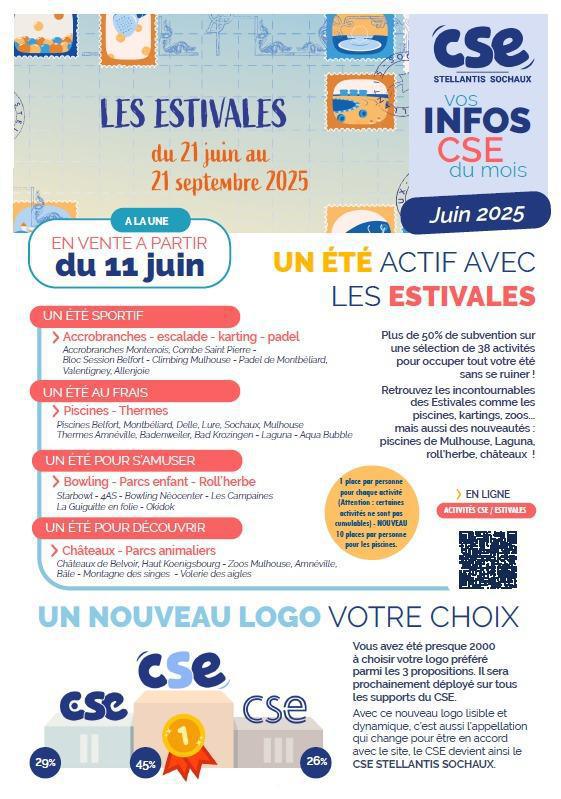 Activités et InFO de votre CSE
