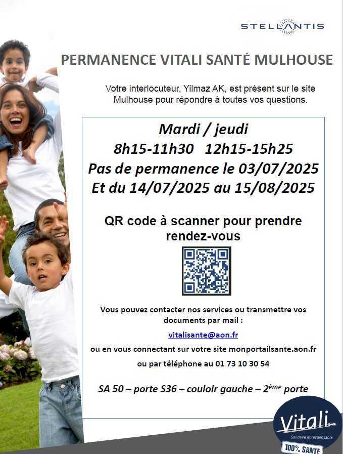 MU: PLANNING MUTUELLE JUILLET ET AOUT