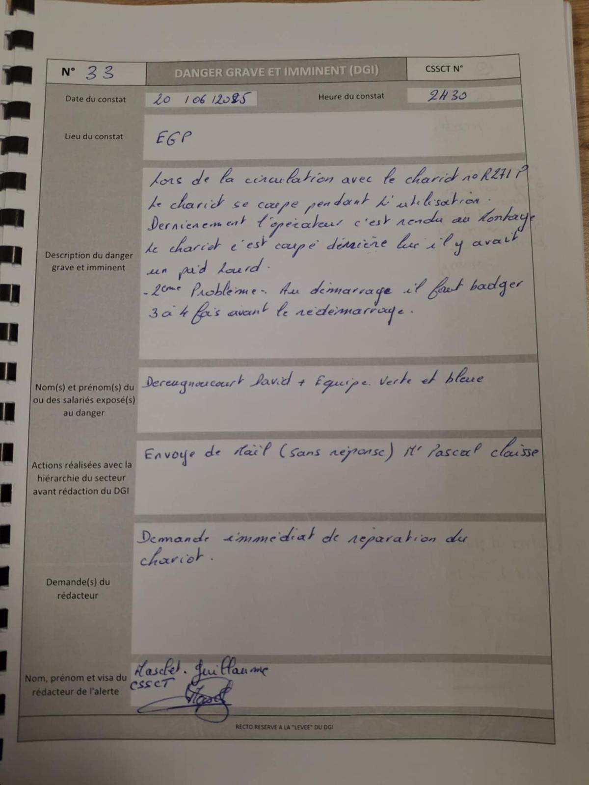 🚨 ALERTE SÉCURITÉ (EGP)
