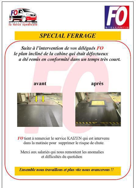 Spécial intervention FERRAGE