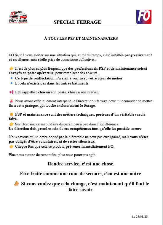 Spécial Ferrage PSP/MAINTENANCE🪛🔧🔩