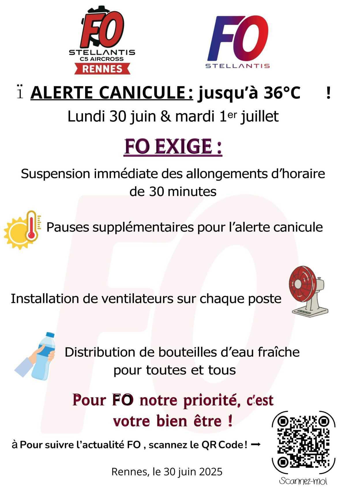 ALERTE CANICULE 