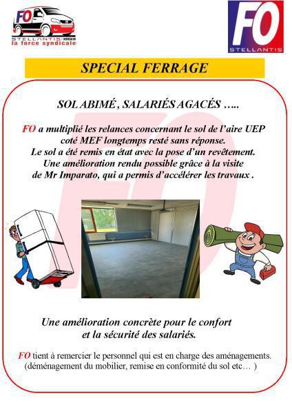  Amélioration UEP MEF FERRAGE🧹🧽🪣