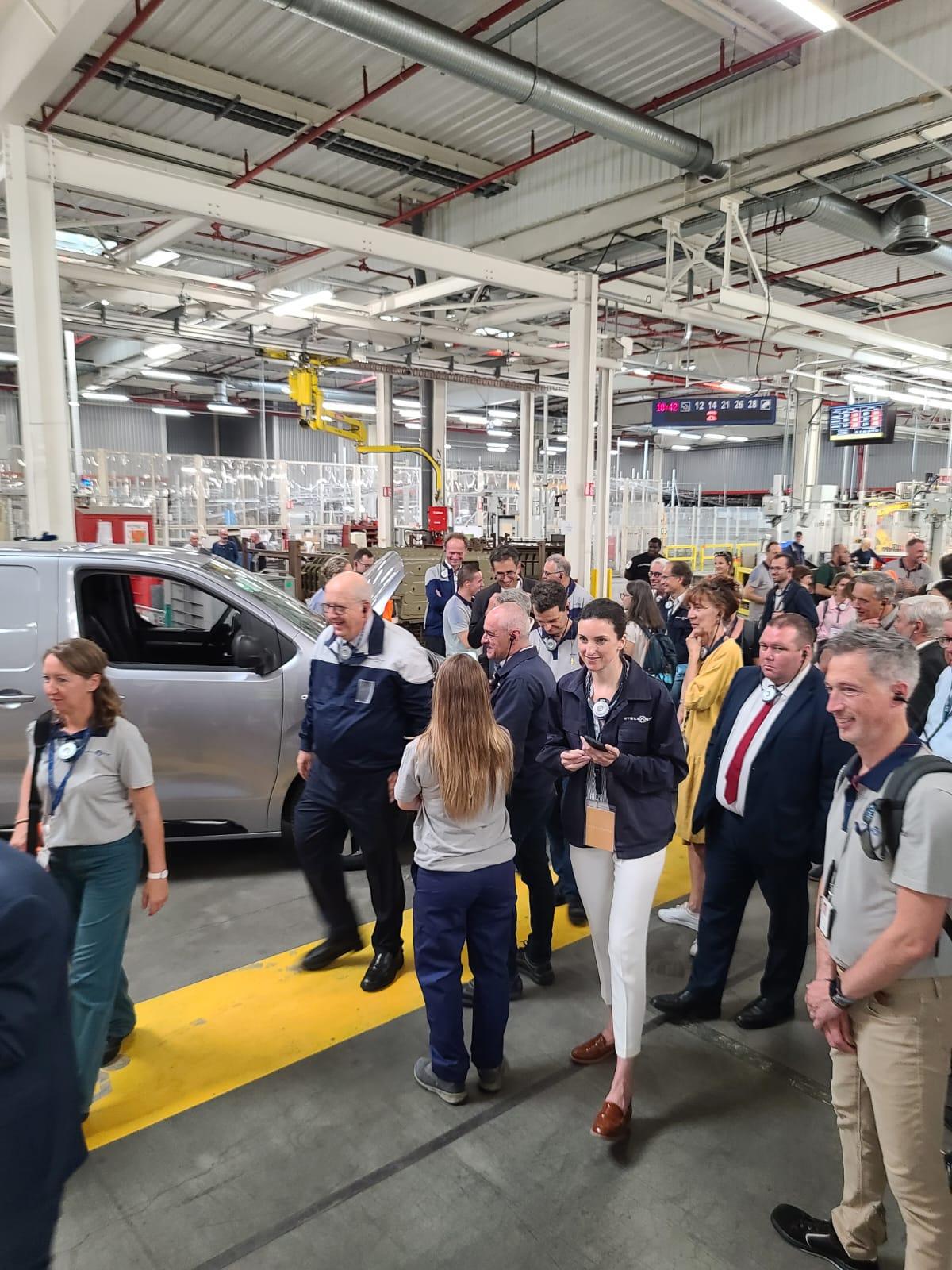 Visite à HORDAIN du Directeur Europe Mr. IMPARATO le mercredi 2 juillet 2025