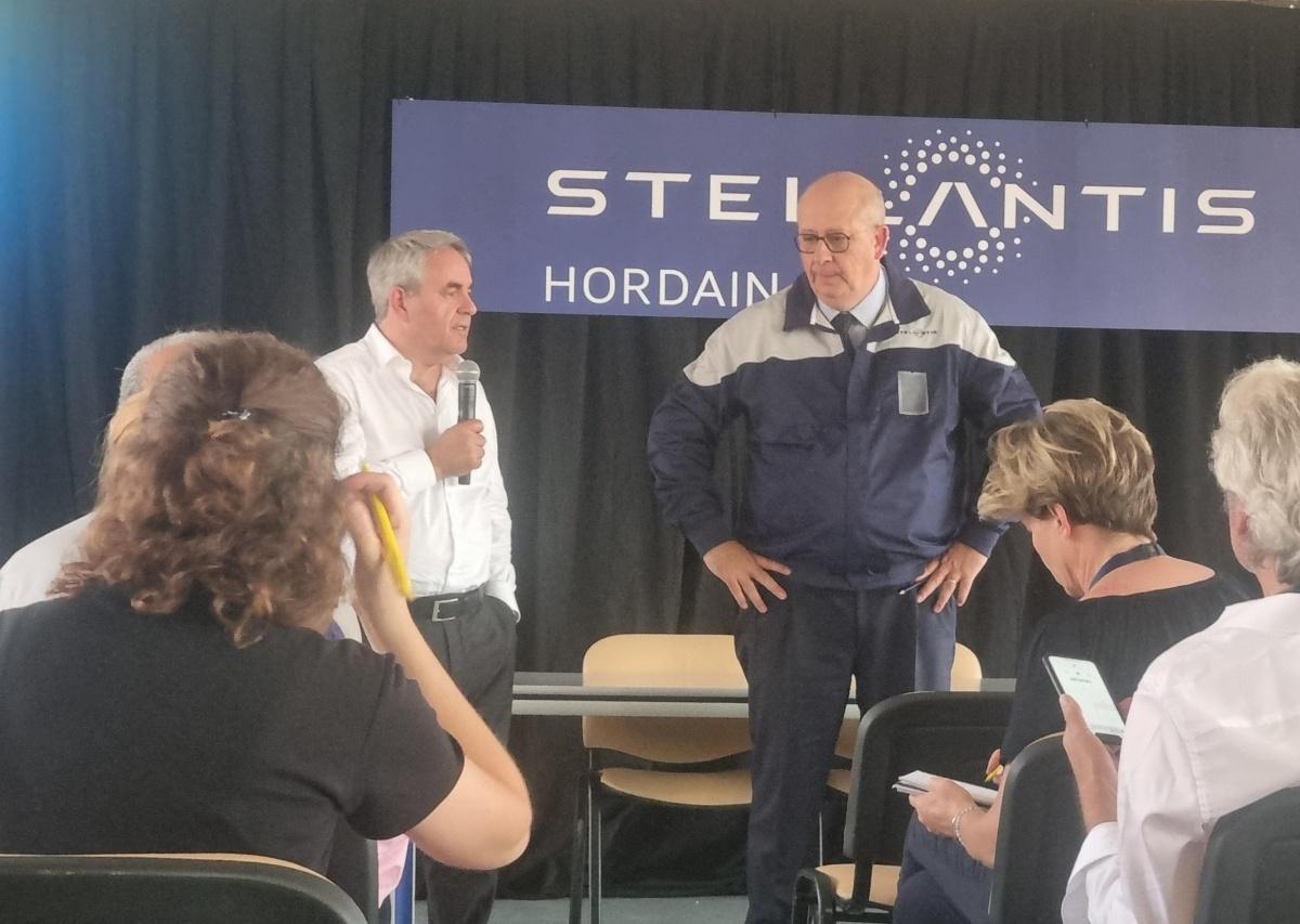 Visite à HORDAIN du Directeur Europe Mr. IMPARATO le mercredi 2 juillet 2025