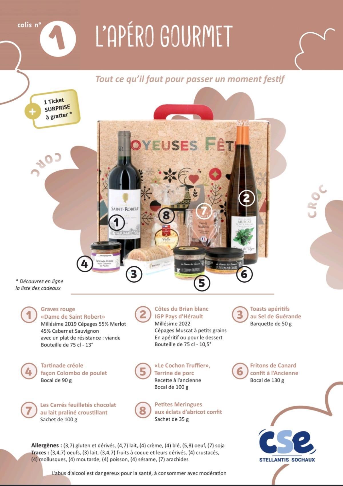 InFO : Votre CSE vous offre un colis de fin d'année InFO : Votre CSE vous offre un colis de fin d'année