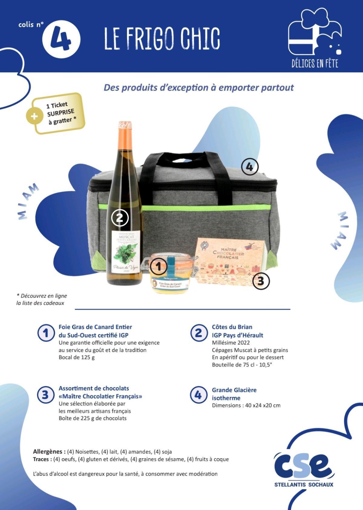 InFO : Votre CSE vous offre un colis de fin d'année InFO : Votre CSE vous offre un colis de fin d'année