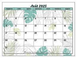CSE ORDINAIRE DU 24 Août 2025 CALENDRIER DE TRAVAIL