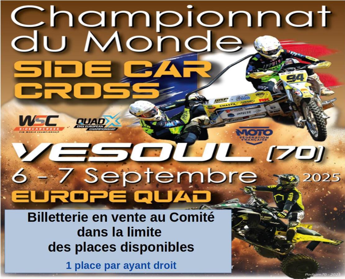 Championnat du Monde de Side Car Cross